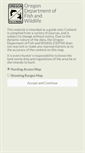 Mobile Screenshot of oregonhuntingmap.com